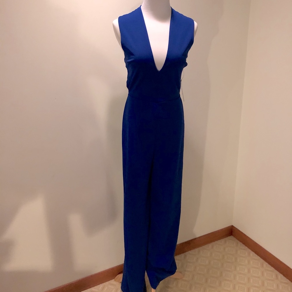 COPY - Royal Blue Jumpsuit